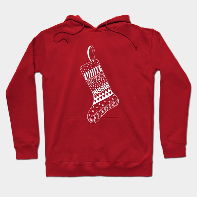 Christmas stocking Hoodie by Emotions Capsule